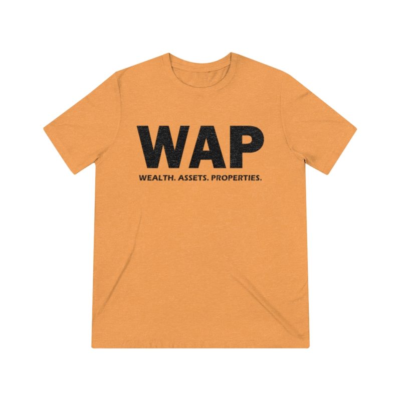 WAP Unisex Triblend Tee - Image 3