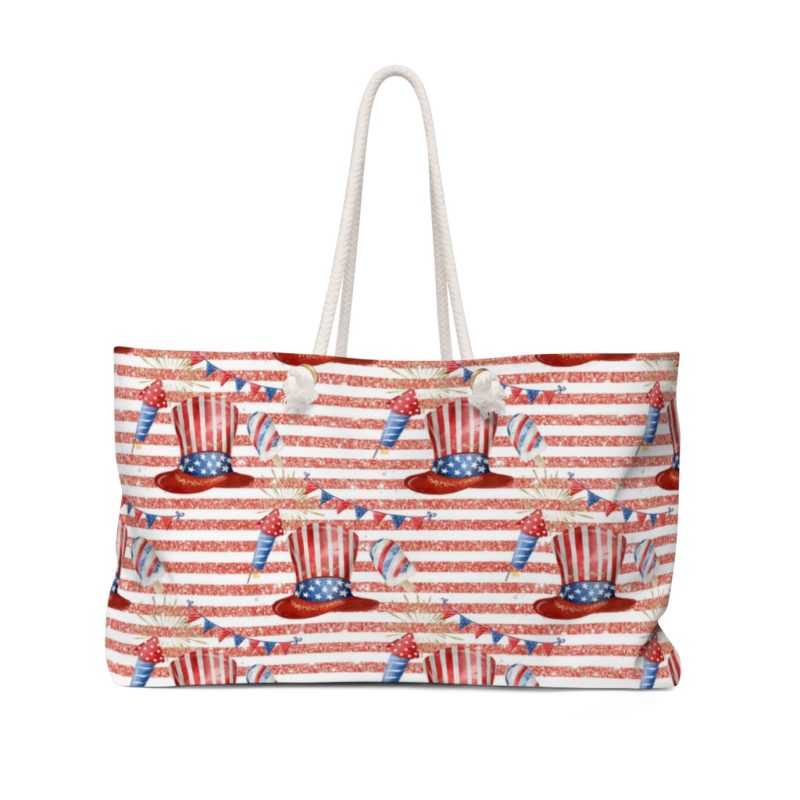 Independence Day Summer Weekender Bag