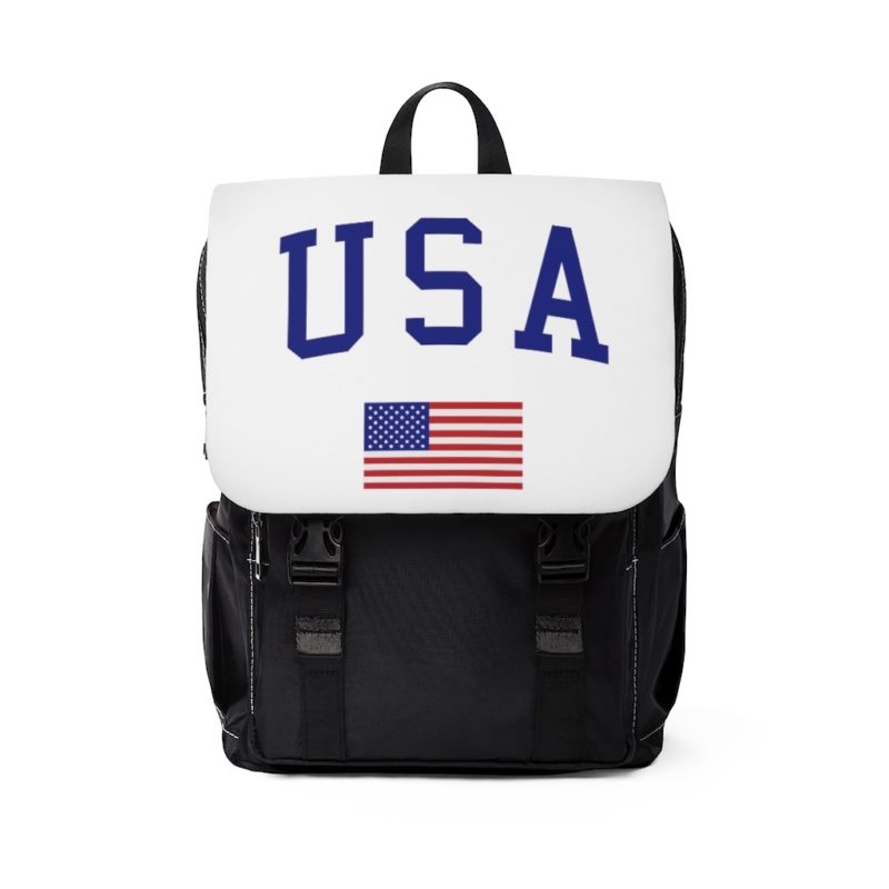 USA Unisex Casual Shoulder Backpack