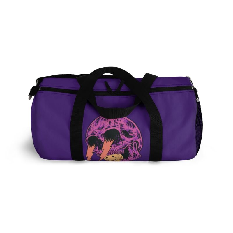 Screaming Skull Mouth Duffel Bag - Image 3