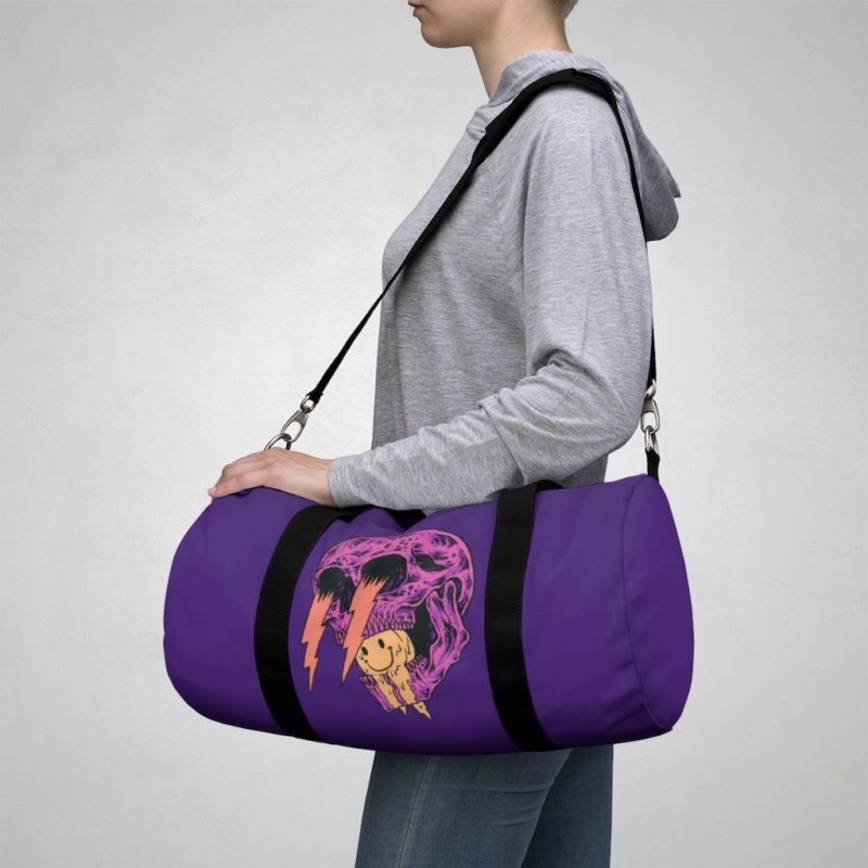 Screaming Skull Mouth Duffel Bag - Image 4
