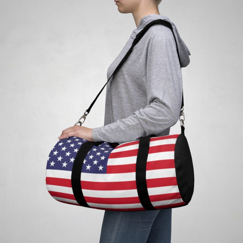 USA Patriotic Duffel Bag - Image 4