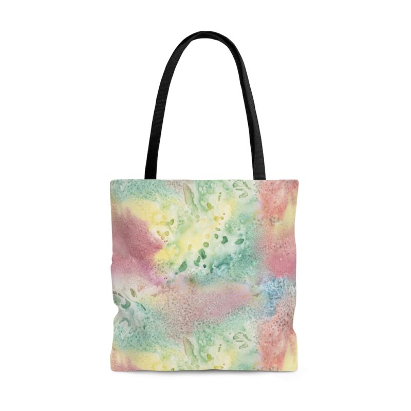 Pastel Watercolor Tote Bag