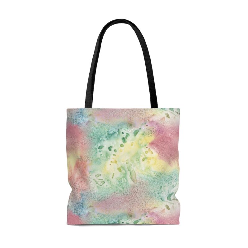 Pastel Watercolor Tote Bag - Image 2