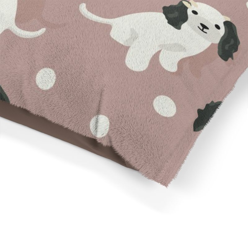 Puppy Polka Dot Pet Bed - Image 2