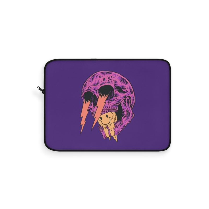 Screaming Skull Mouth Laptop Sleeve