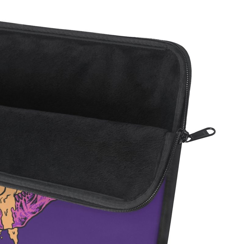 Screaming Skull Mouth Laptop Sleeve - Image 6
