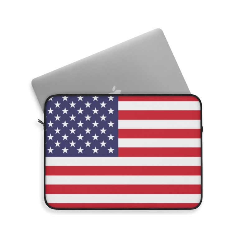 American Flag Laptop Sleeve - Image 2