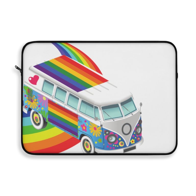 Retro Vibe VW Rainbow Laptop Sleeve