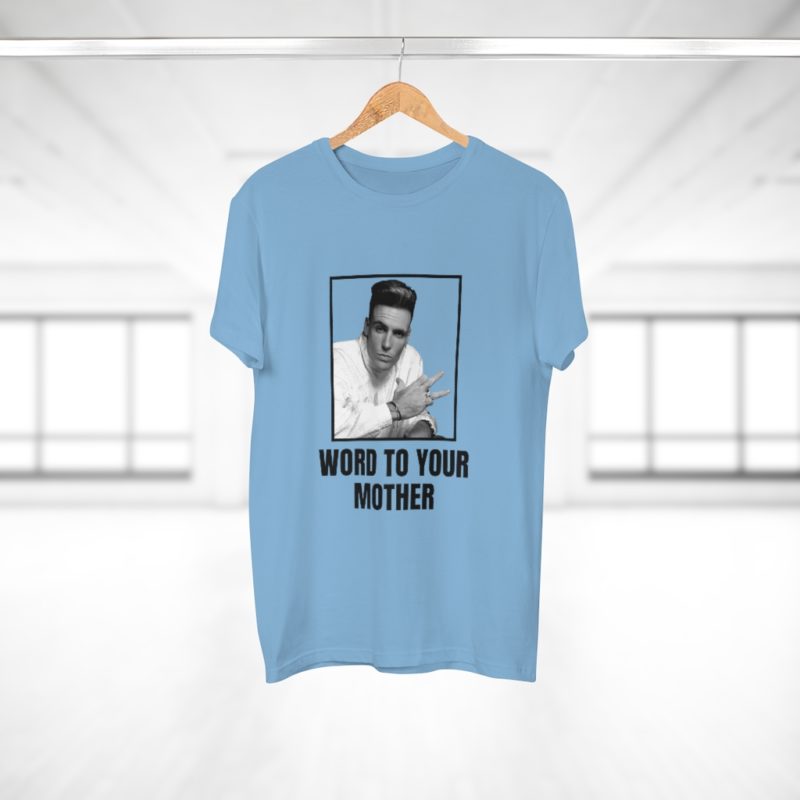 Word To Your Mother Single Jersey Men's T-shirt - Image 19
