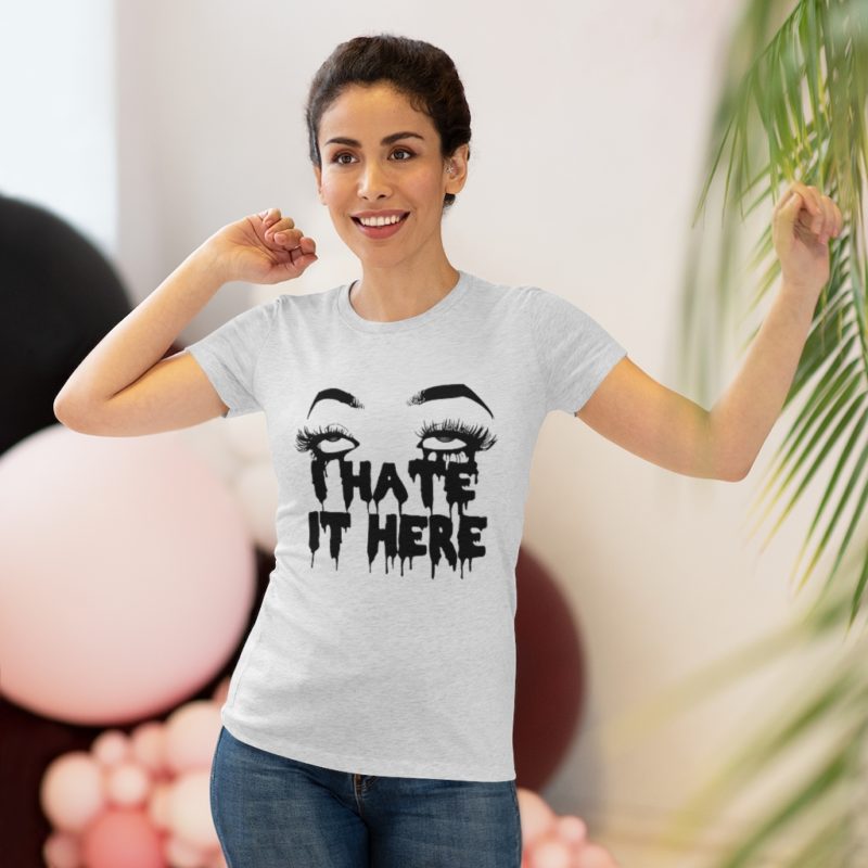 I Hate It Here Women's Triblend Tee - Image 4