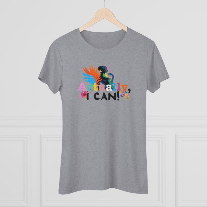 Actually, I Can Women's Triblend Tee - Image 15
