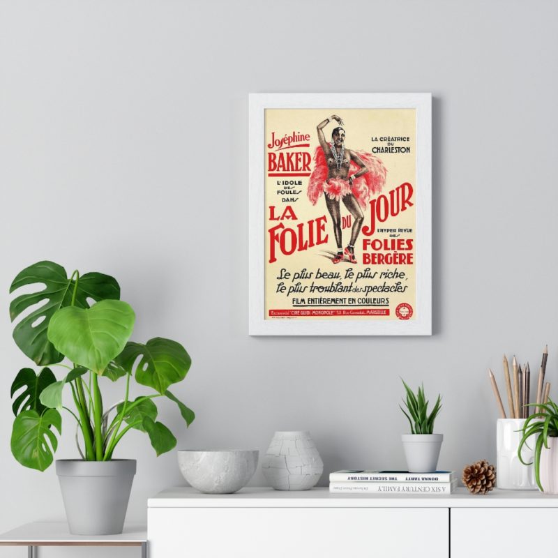 Josephine Baker Paris Premium Framed Vertical Poster - Image 17