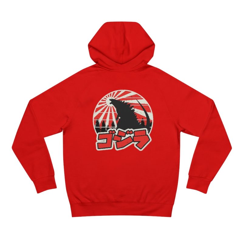 Monster Kaiju Back Design Unisex Supply Hoodie - Image 7