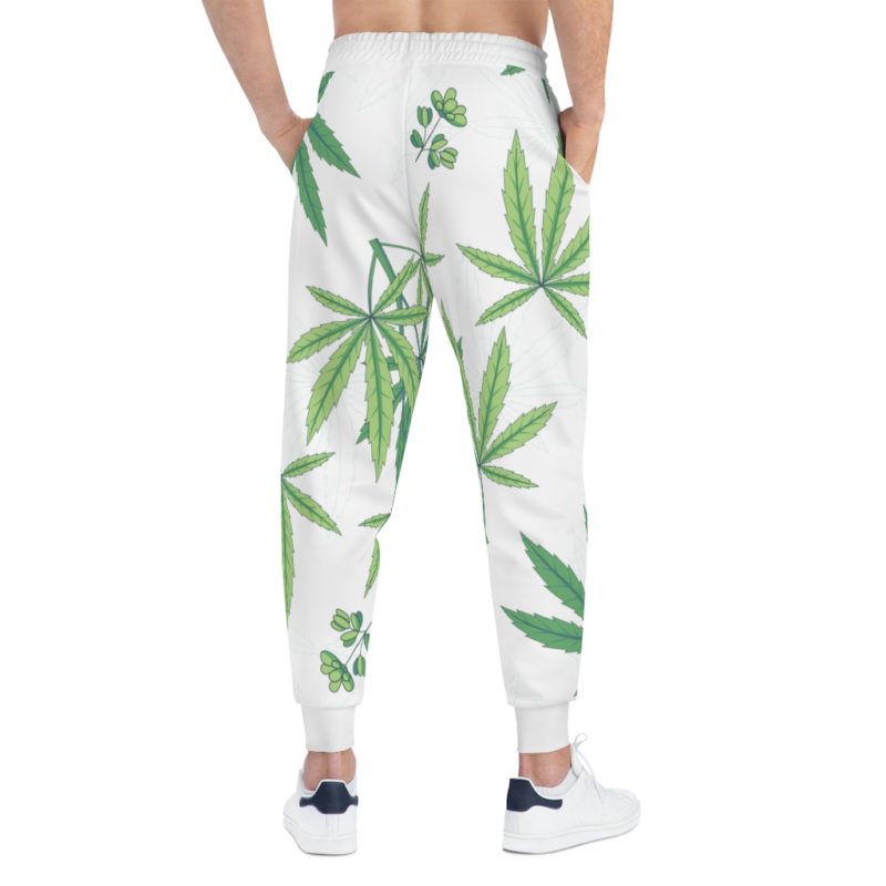 420 Male Athletic Joggers (AOP) - Image 4