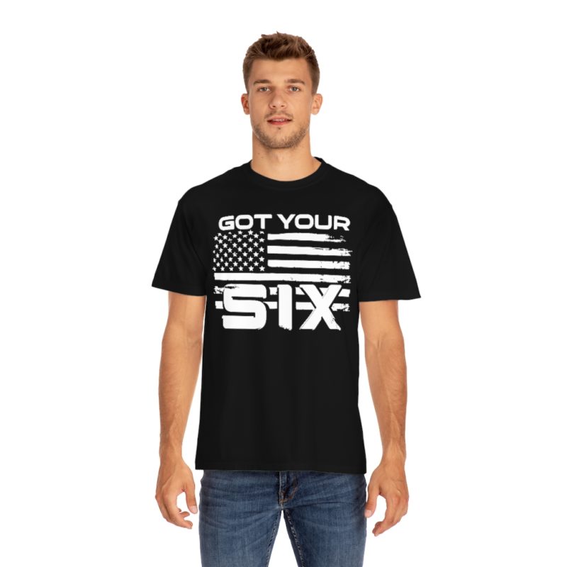 Got Your Six (on the front) Unisex Garment-Dyed T-shirt - Image 24