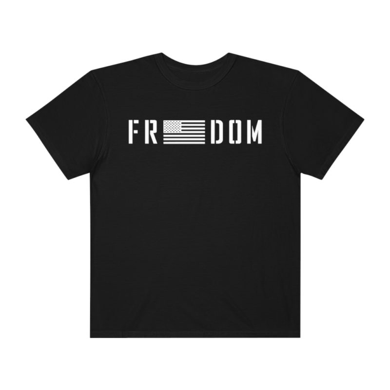FREEDOM Unisex Garment-Dyed T-shirt