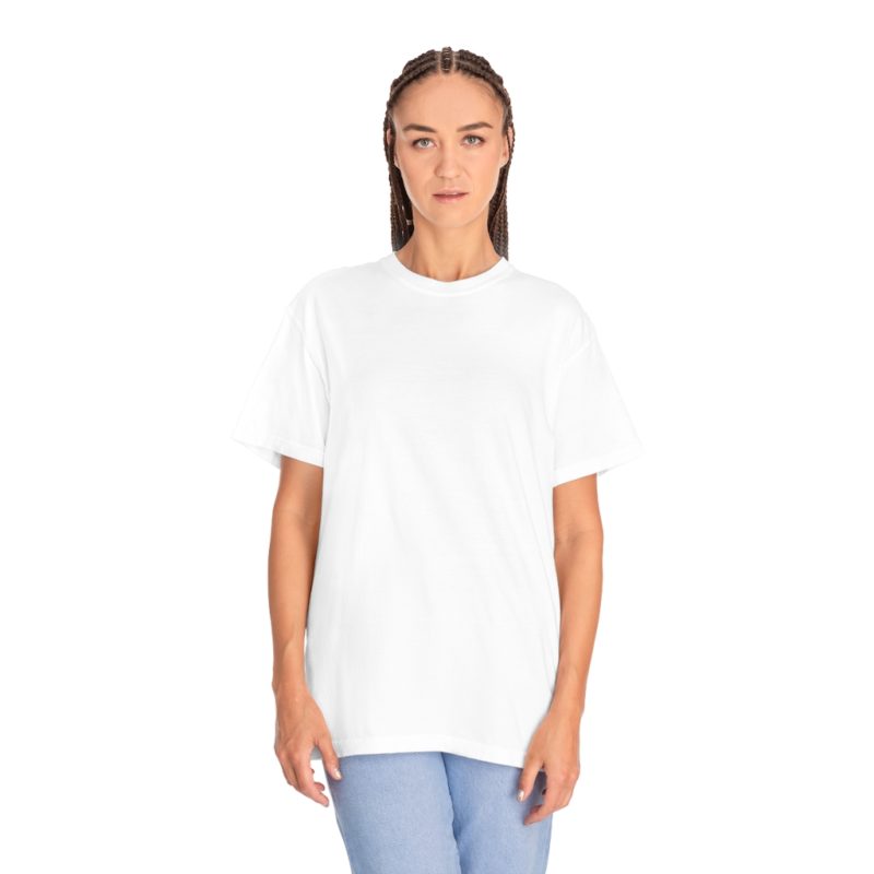Got Your Six (on the back) Unisex Garment-Dyed T-shirt - Image 4