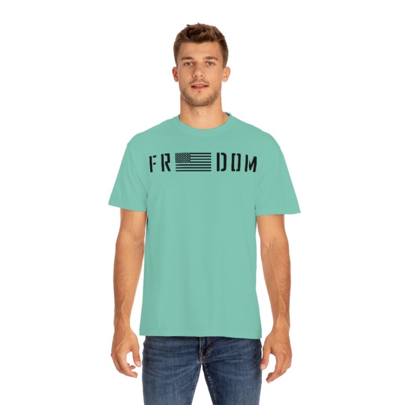 FREEDOM Unisex Garment-Dyed T-shirt - Image 23