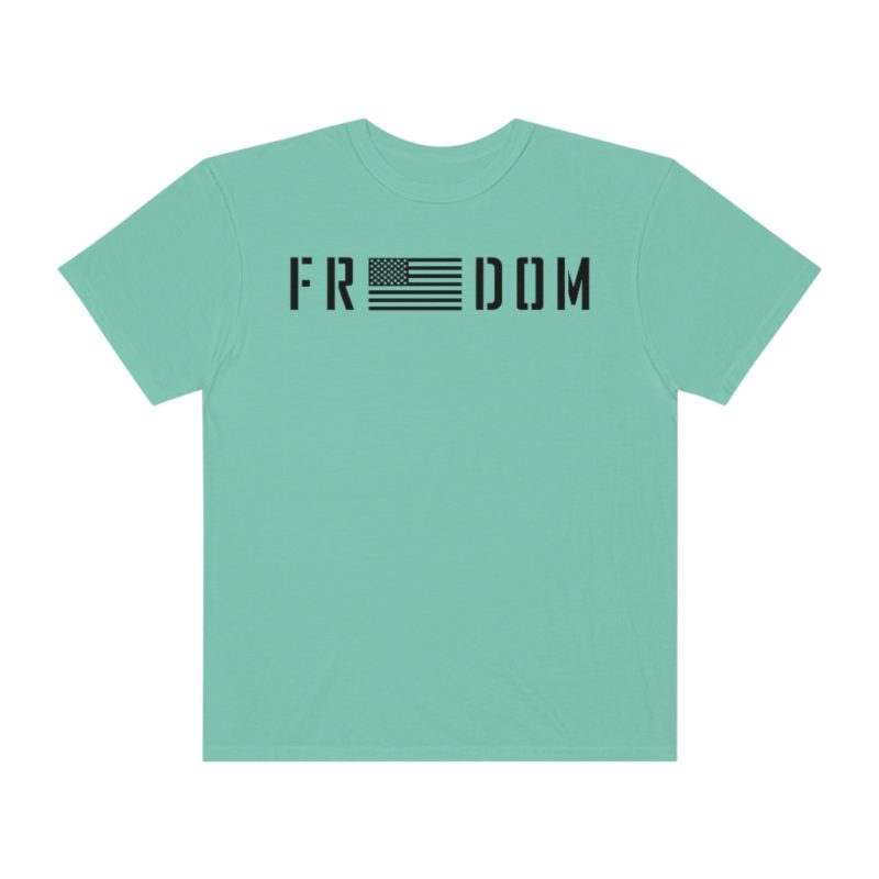 FREEDOM Unisex Garment-Dyed T-shirt - Image 22