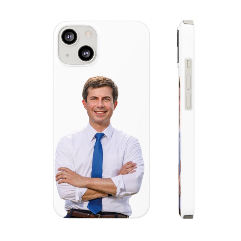 The Same Photo of Pete Buttigieg Every Day Slim Phone Case, Case-Mate - Image 3
