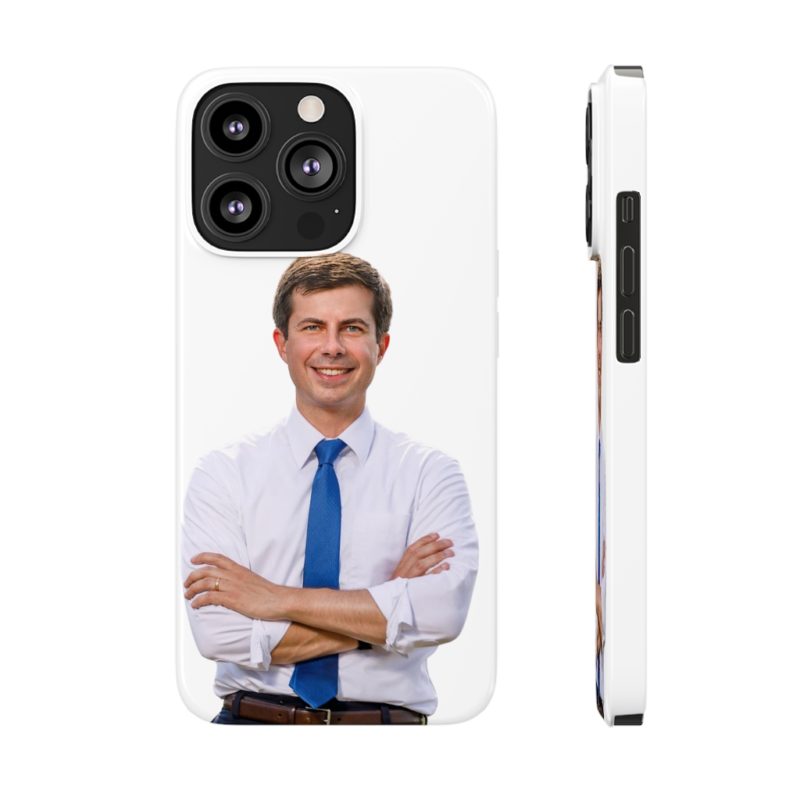 The Same Photo of Pete Buttigieg Every Day Slim Phone Case, Case-Mate