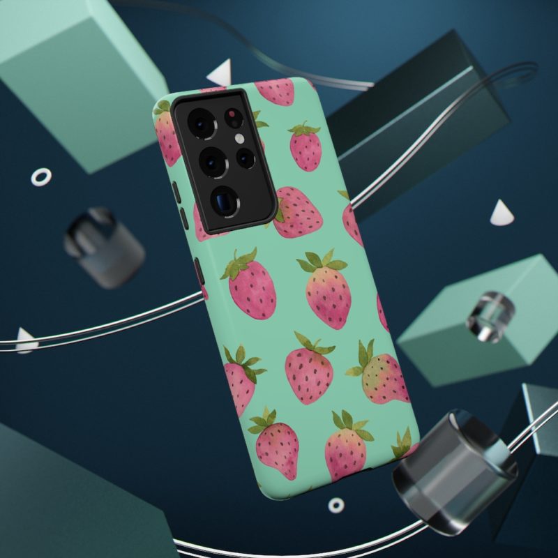 Summer Strawberry Impact-Resistant Phone Case - Image 28