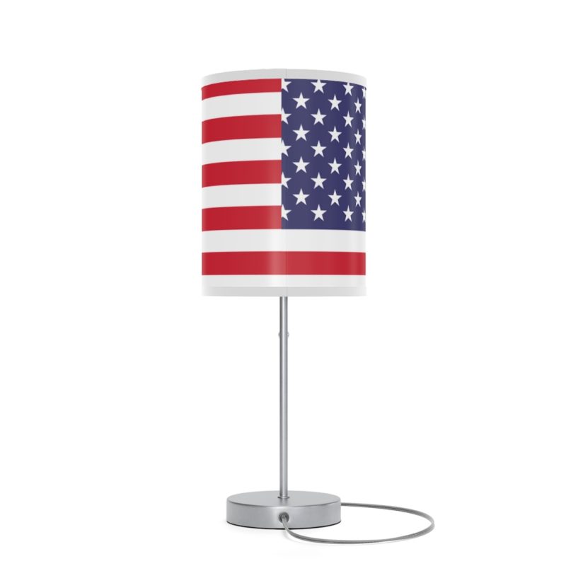 American Flag Lamp on a Stand, US|CA plug - Image 8