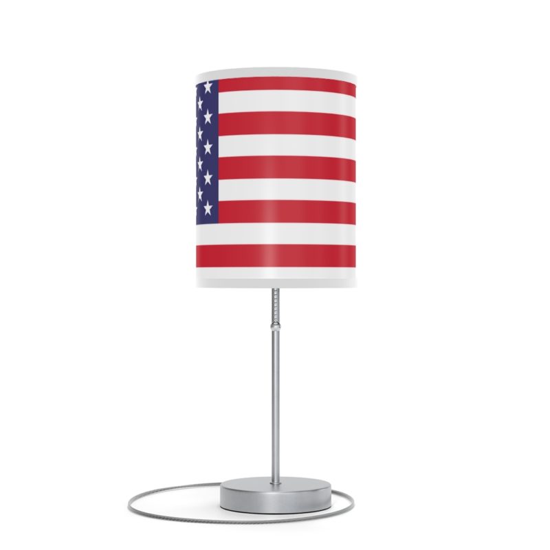 American Flag Lamp on a Stand, US|CA plug - Image 7