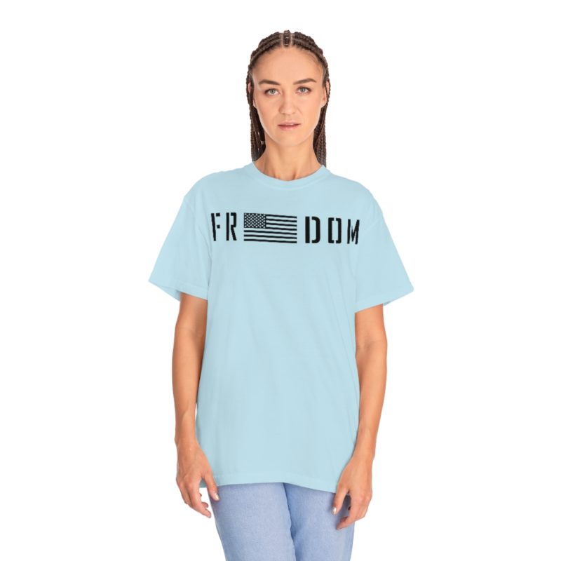 FREEDOM Unisex Garment-Dyed T-shirt - Image 27