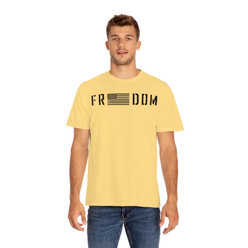 FREEDOM Unisex Garment-Dyed T-shirt - Image 17