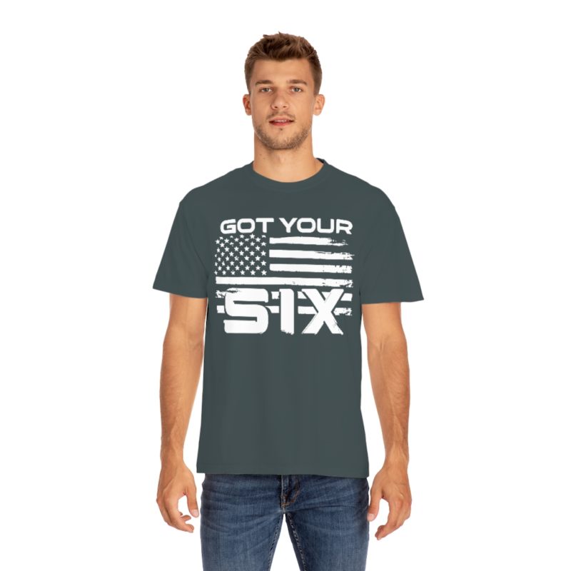 Got Your Six (on the front) Unisex Garment-Dyed T-shirt - Image 21