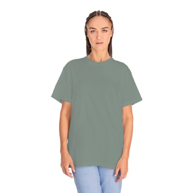 Got Your Six (on the back) Unisex Garment-Dyed T-shirt - Image 6