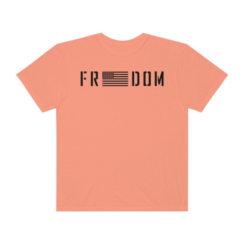 FREEDOM Unisex Garment-Dyed T-shirt - Image 7
