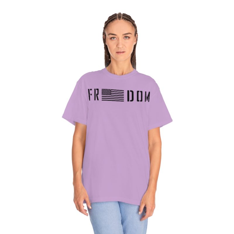 FREEDOM Unisex Garment-Dyed T-shirt - Image 36