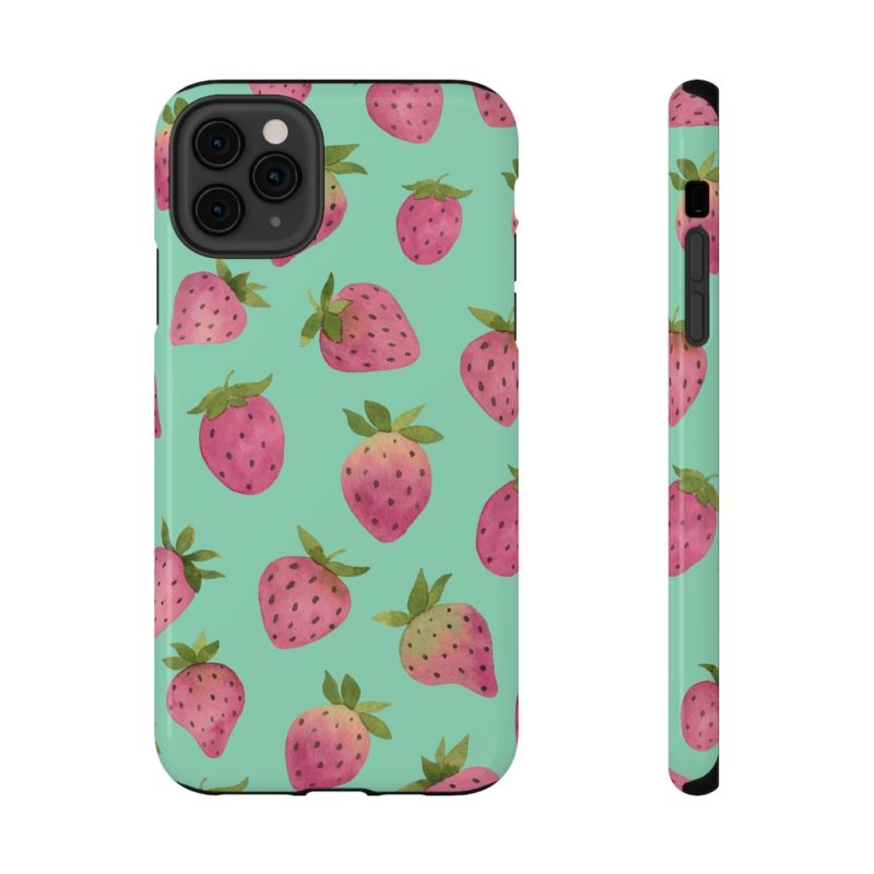 Summer Strawberry Impact-Resistant Phone Case - Image 21