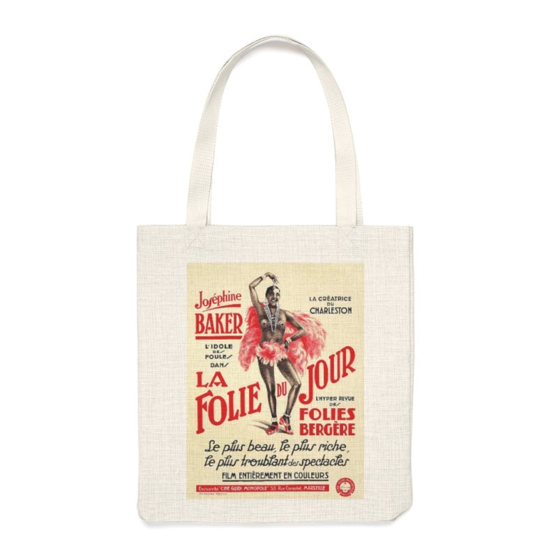 Josephine Baker Poster Polyester Tote Bag