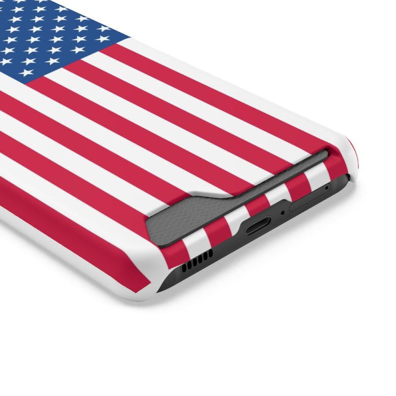 American Flag Phone Case With Card Holder - Image 13