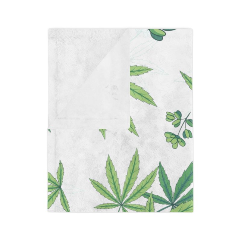 420 Inspired Velveteen Minky Blanket - Image 9