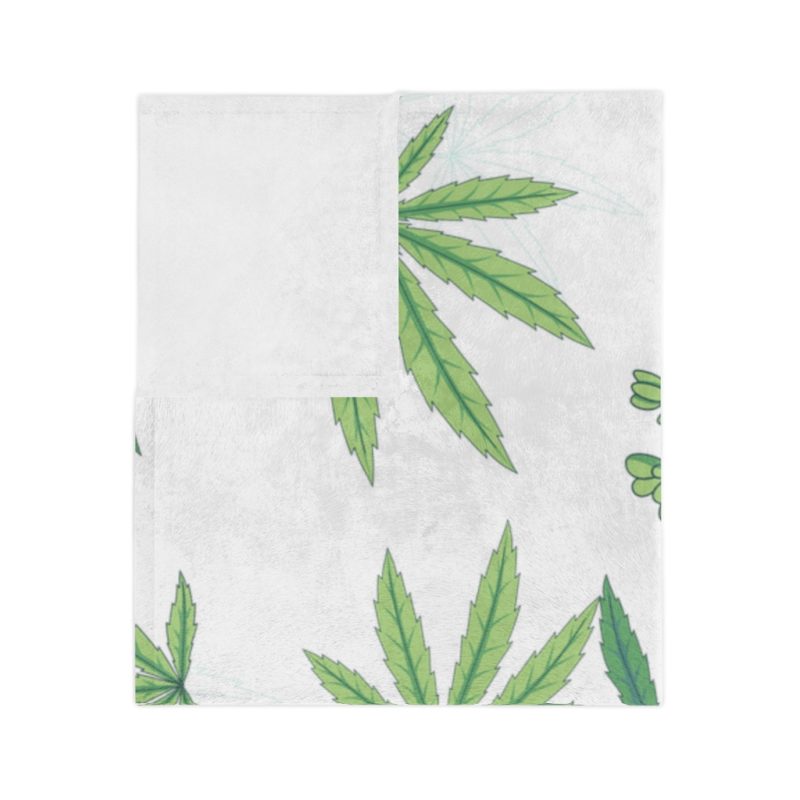 420 Inspired Velveteen Minky Blanket - Image 3