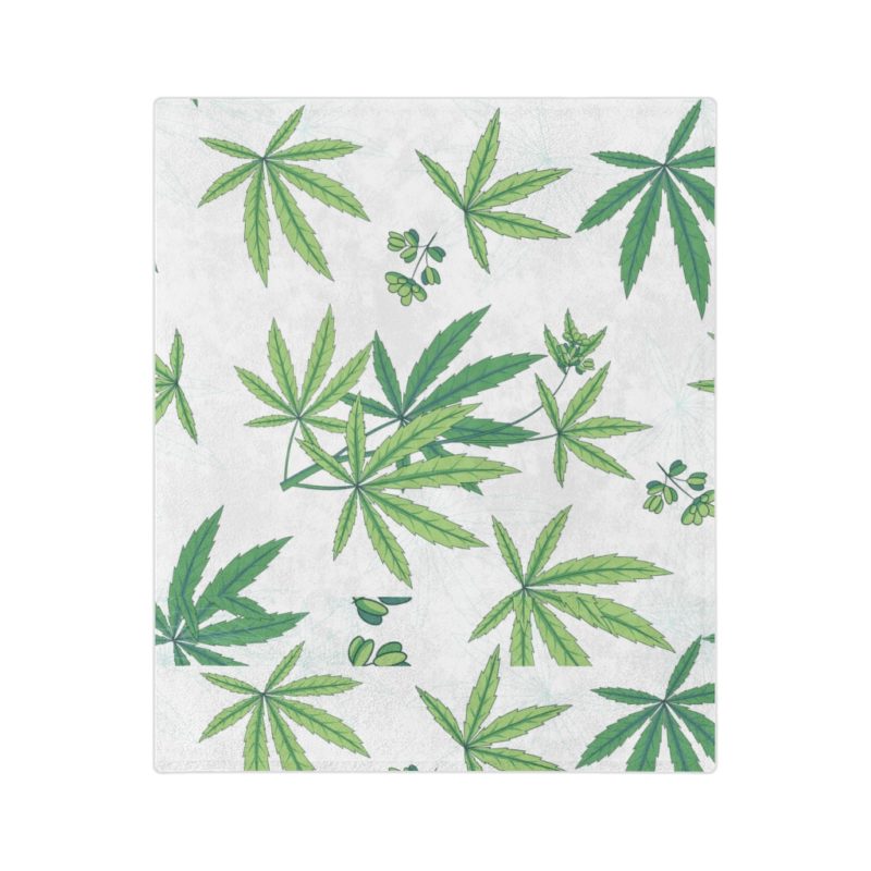 420 Inspired Velveteen Minky Blanket - Image 5