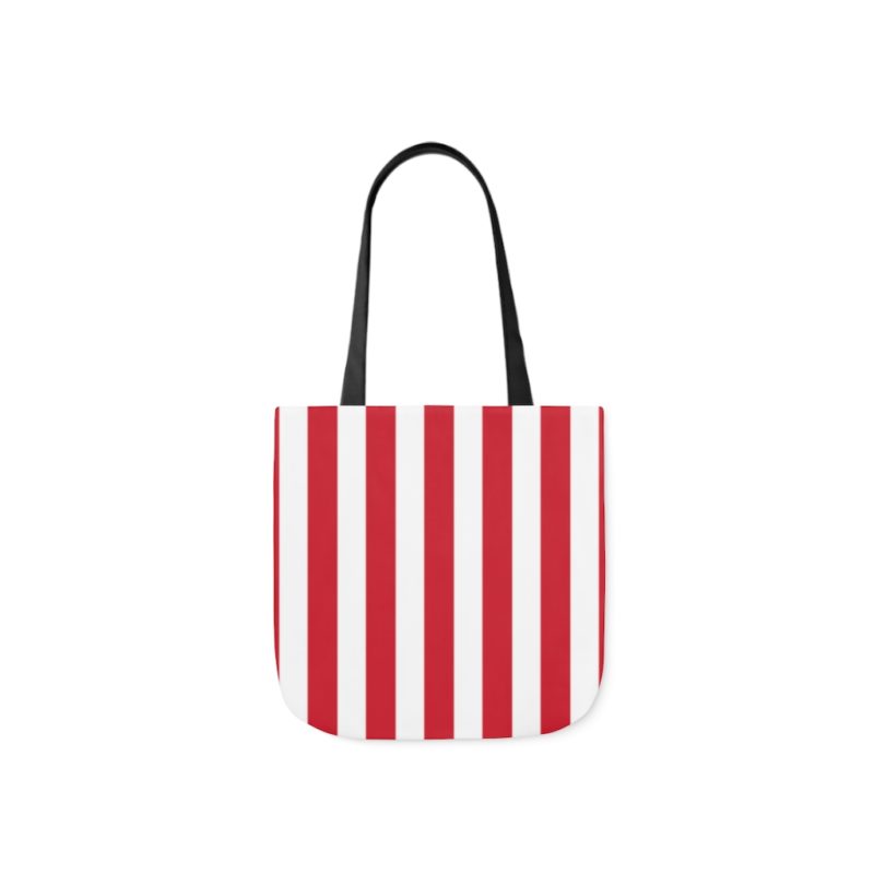 American Flag Styled Polyester Canvas Tote Bag - Image 10