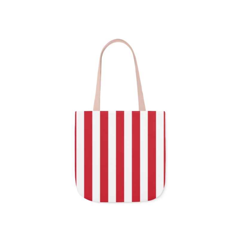 American Flag Styled Polyester Canvas Tote Bag - Image 18