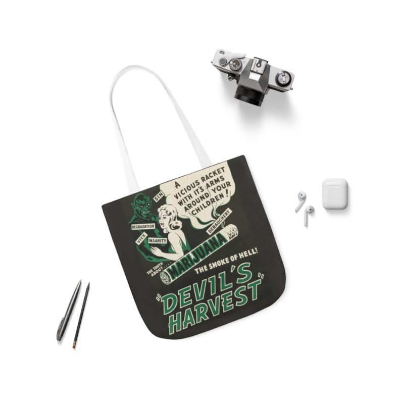 Devil's Harvest 420 Canvas Tote Bag - Image 3