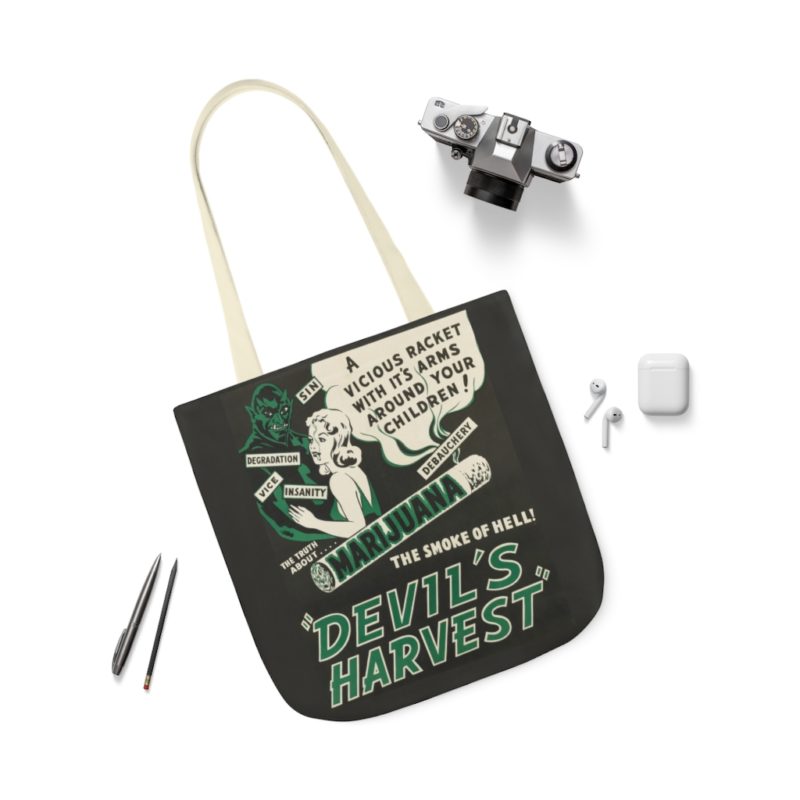 Devil's Harvest 420 Canvas Tote Bag - Image 43