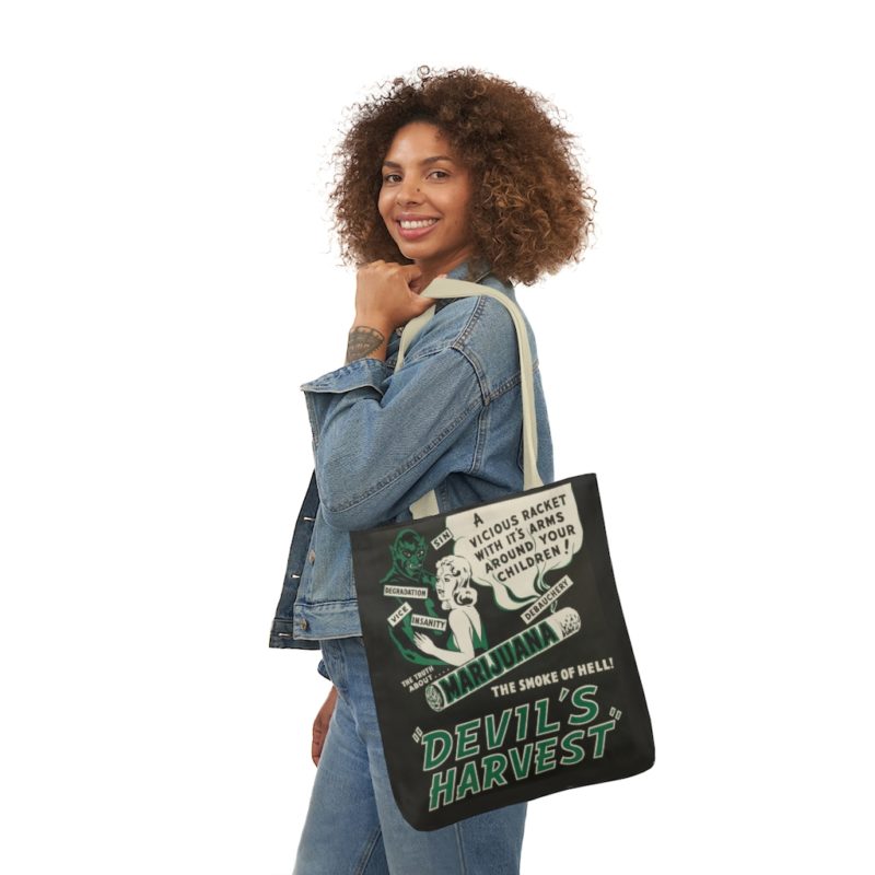 Devil's Harvest 420 Canvas Tote Bag - Image 44