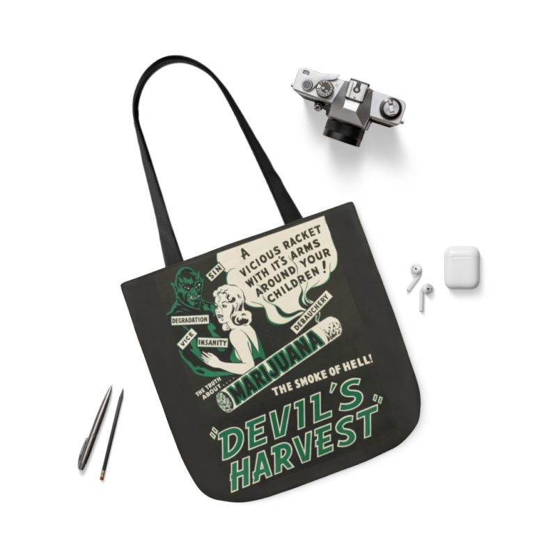 Devil's Harvest 420 Canvas Tote Bag - Image 47