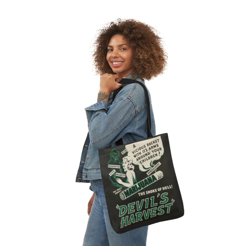 Devil's Harvest 420 Canvas Tote Bag - Image 48