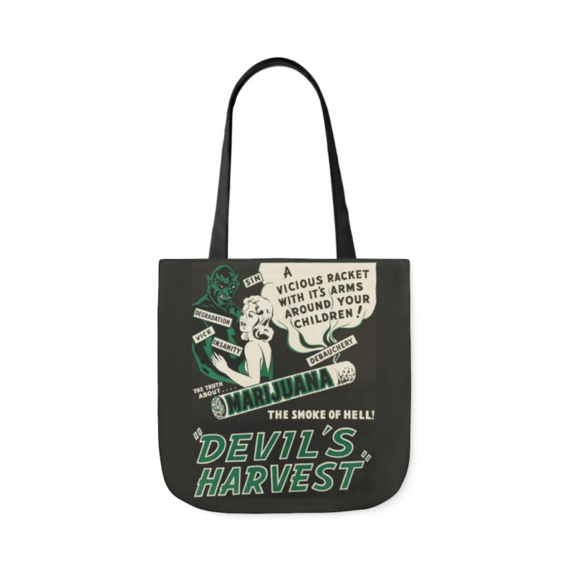 Devil's Harvest 420 Canvas Tote Bag - Image 45