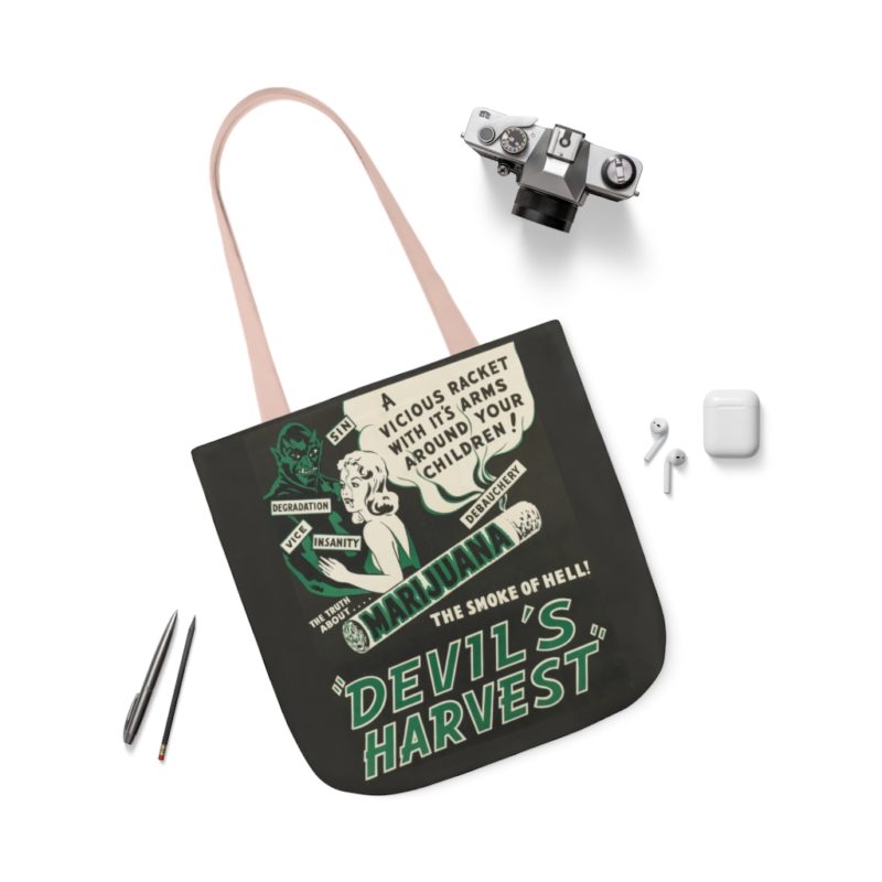 Devil's Harvest 420 Canvas Tote Bag - Image 55